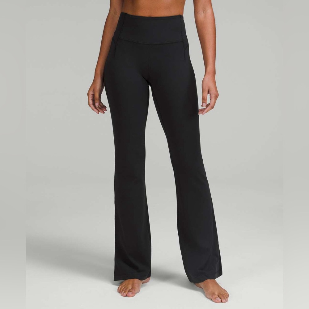 Lululemon Groove Super-High-Rise Split-Hem Flare Pant Nulu